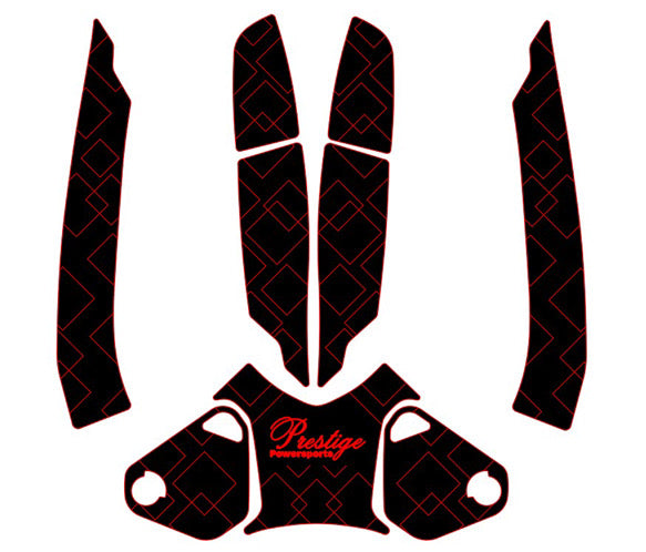 Prestige Traction Mat Sea-Doo GTX / RXT 2010-2015 Black/Neon Yellow – 012-319